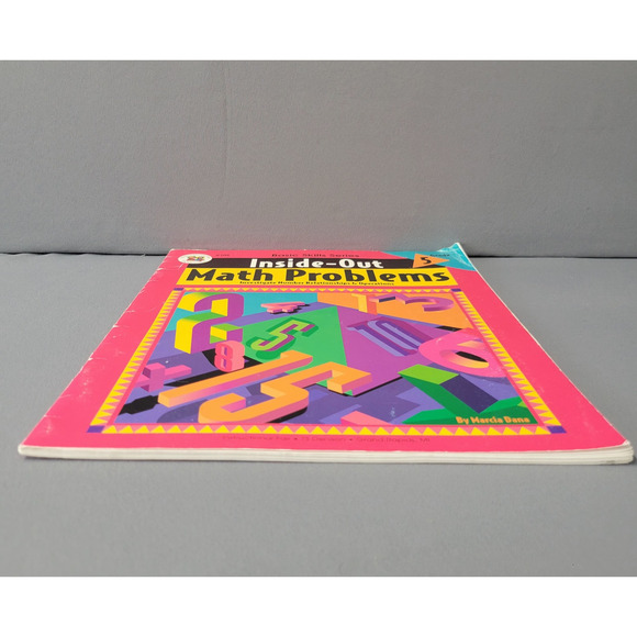 Inside-Out Math Problems Grade 5 Marcia Dana Workbook Instructional Fair PB Book - Picture 8 of 14